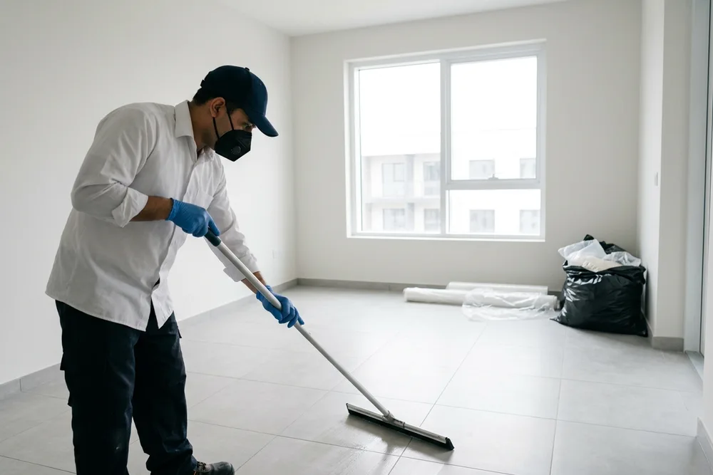 Nettoyage de fin de chantier et remise en état après travaux